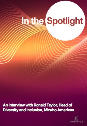 In the Spotlight: An interview with Ronald Taylor, Head of Diversity & Inclusion, Mizuho Americas