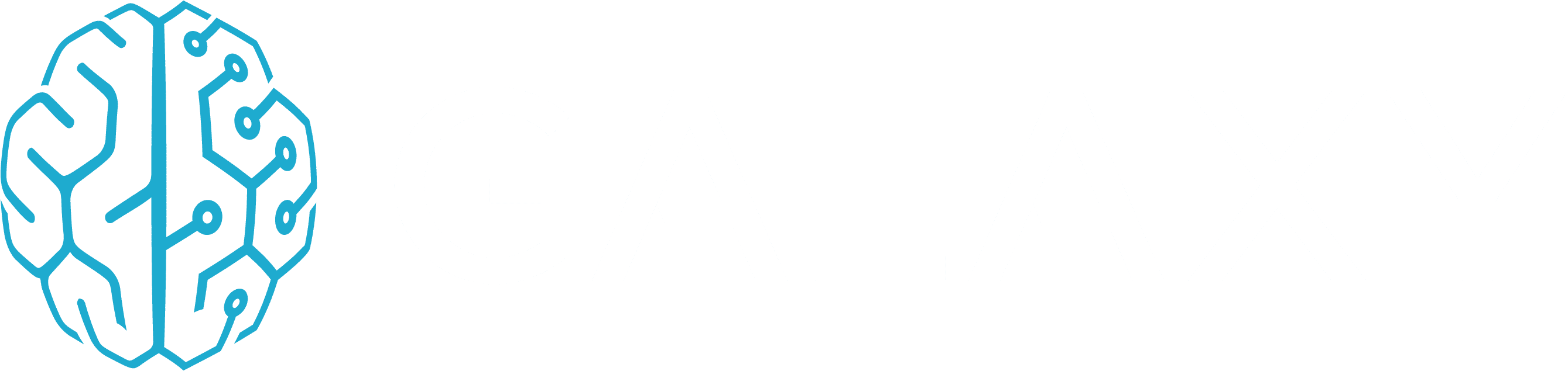 GS Logo - Horizontal - White Galaxy Science