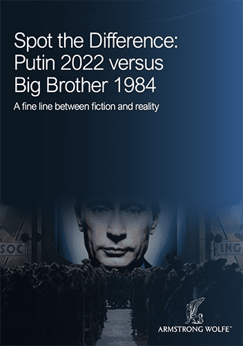 Spot the Difference: Putin 2022 versus Big Brother 1984