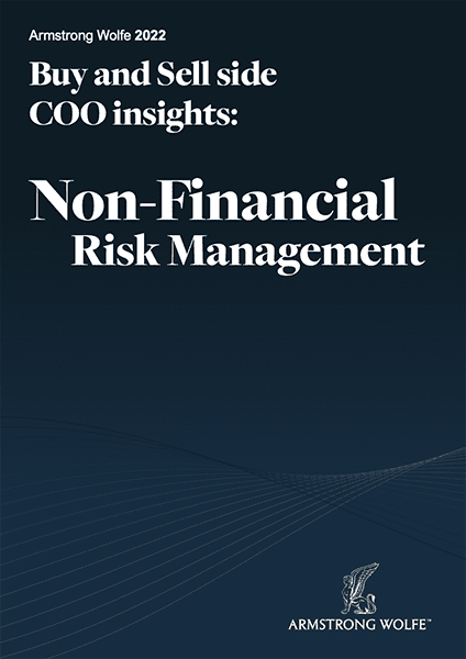 Armstrong Wolfe Industry Paper Non-Financial Risk Management